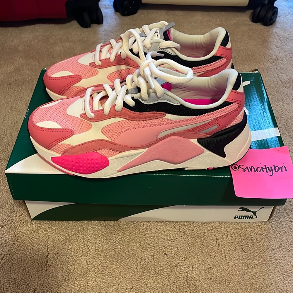 Puma RS X3 Puzzle Rapture Rose/Peony/White